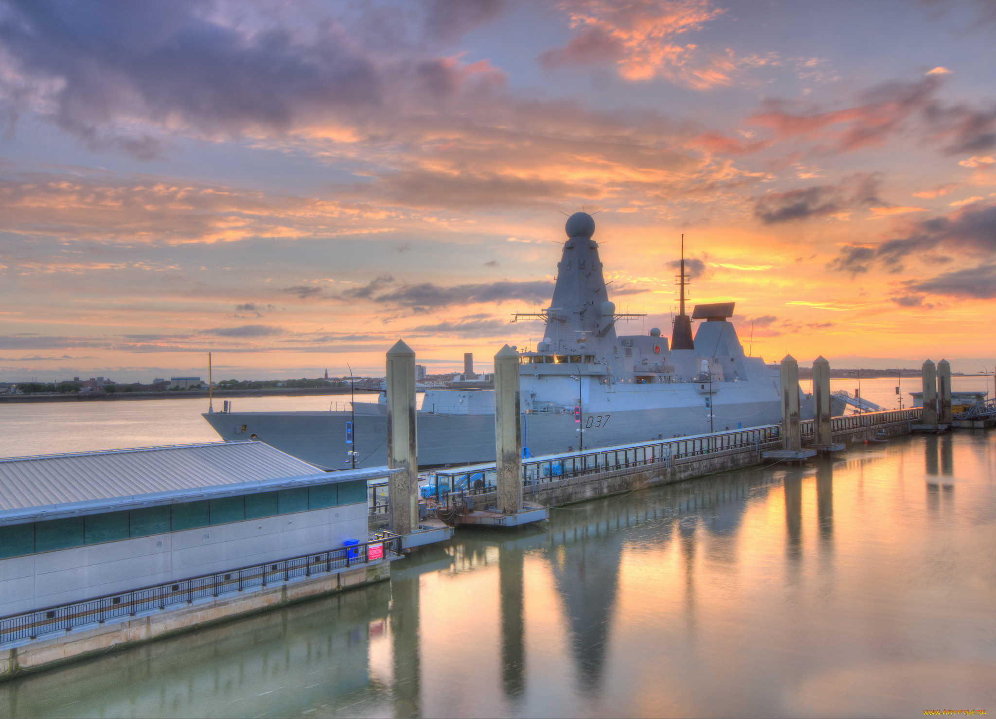 hms duncan in liverpool, , ,  , 